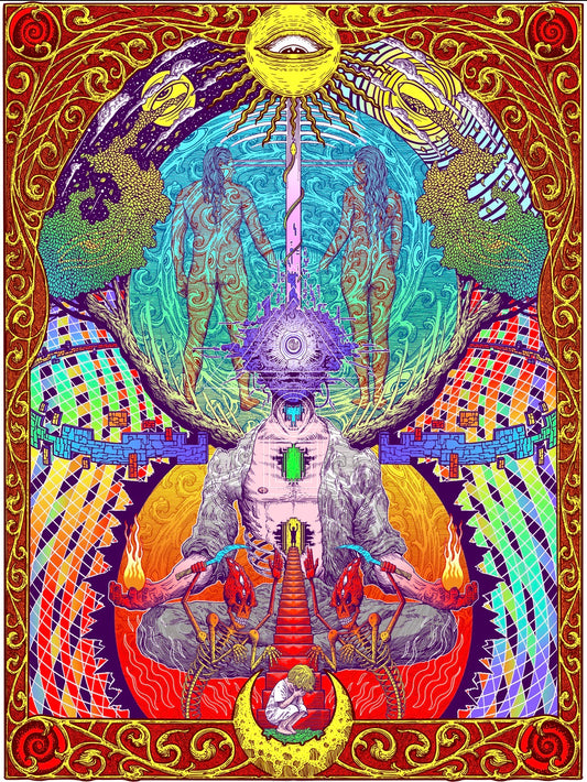 “THE ARCHITECTURE OF AWAKENING” 24in x 32in LIMITED EDITION PRINT