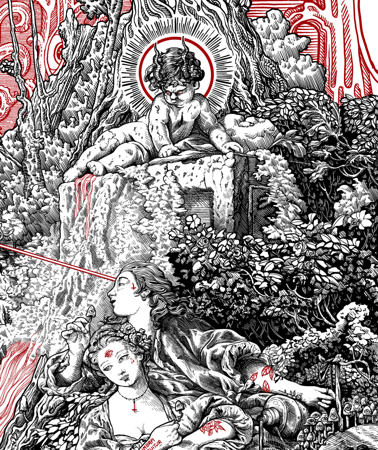 “THE LOVER’S DEATH” 16in x 20in LIMITED EDITION PRINT