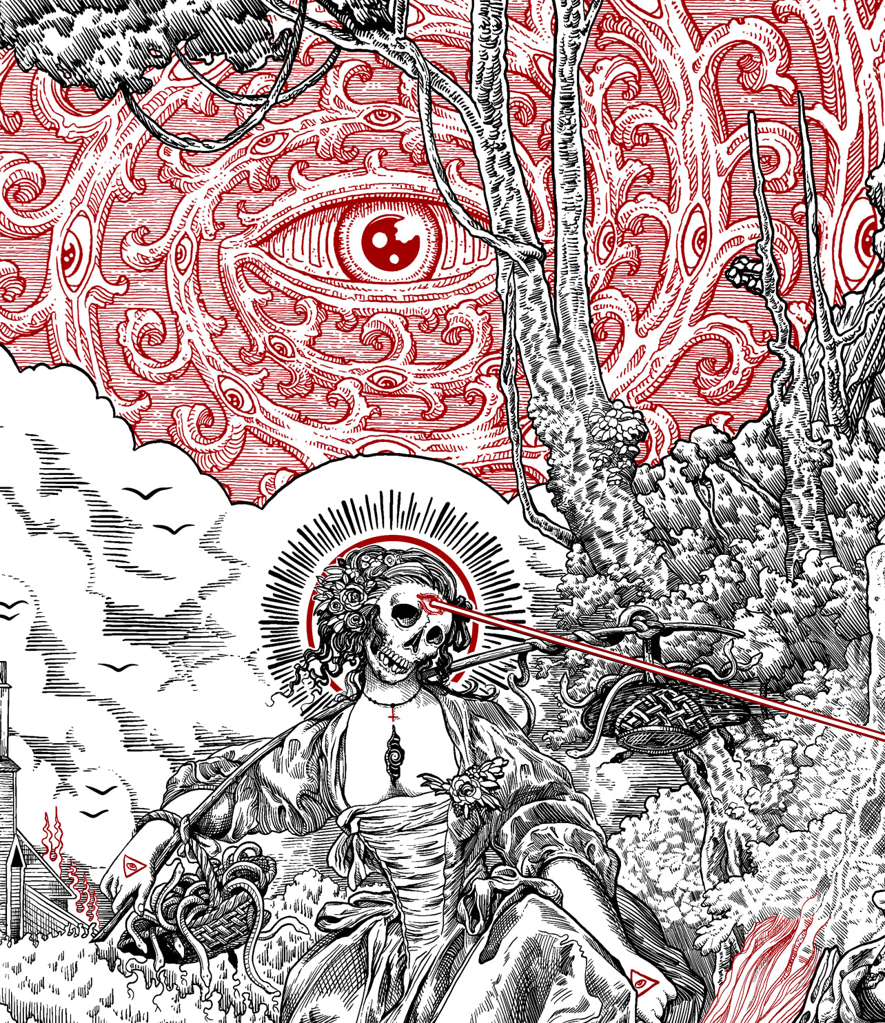 “THE LOVER’S DEATH” 16in x 20in LIMITED EDITION PRINT
