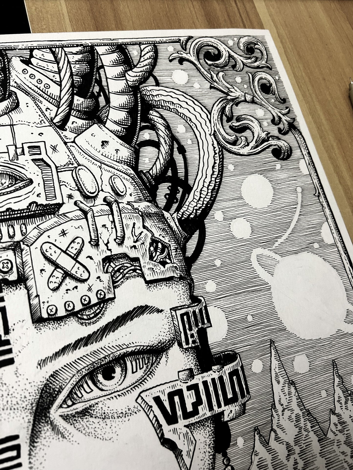 “THE ONE” 17in x 17in ORIGINAL