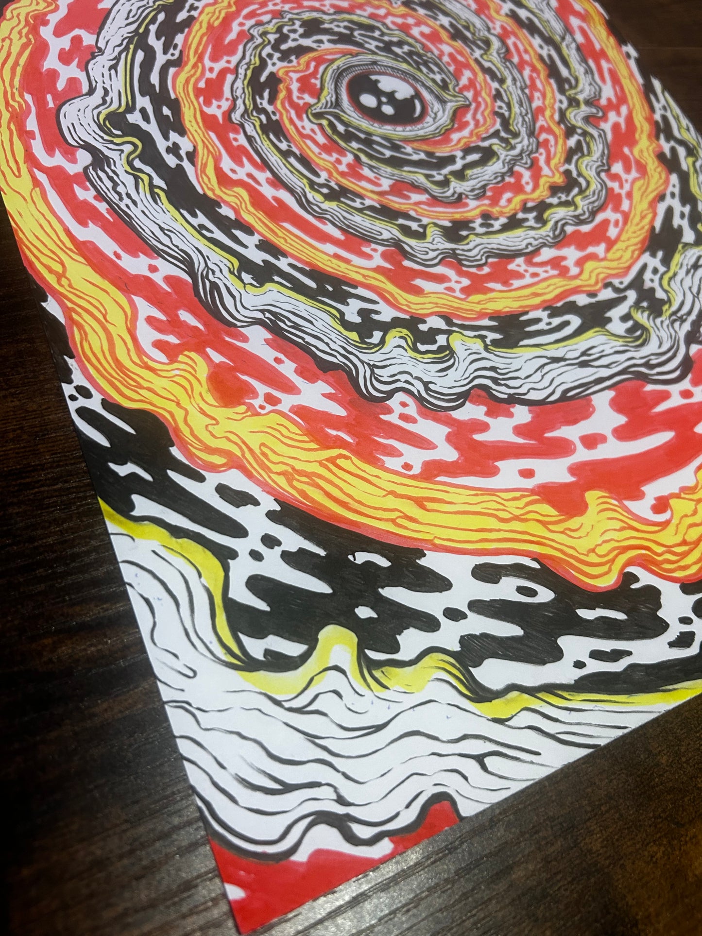 “ETERNAL FLAME” 11in x 17in ORIGINAL