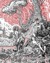 “THE LOVER’S DEATH” 16in x 20in LIMITED EDITION PRINT