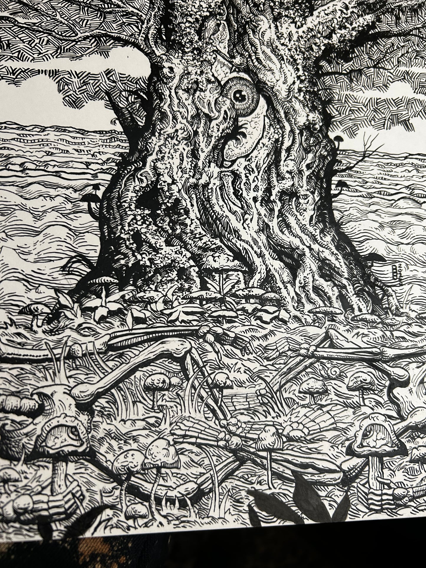 “INTERDIMENSIONAL AWARENESS” 12in x 18in LIMITED EDITION PRINT