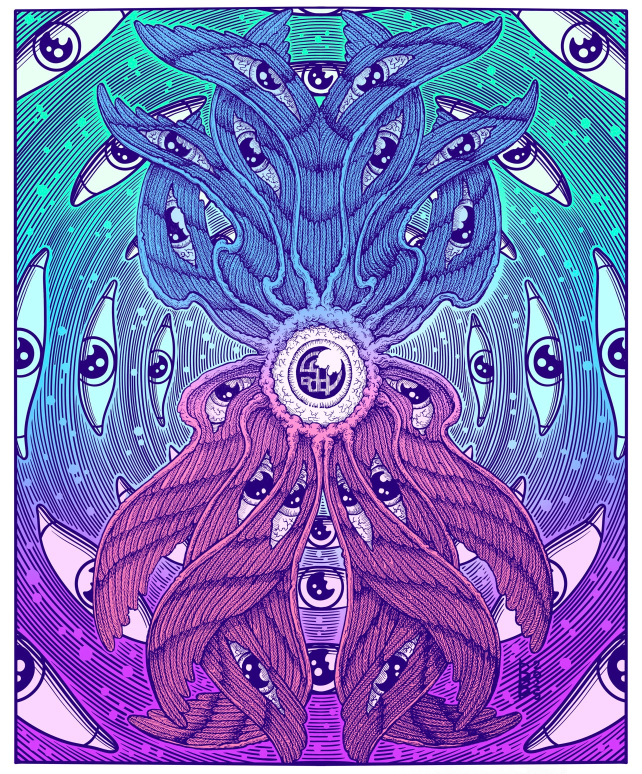 “THE WATCHER” 11in x 14in LIMITED EDITION PRINT