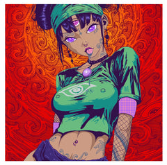 “TRIPPY TRIXIE” 16in x 16in LIMITED EDITION PRINT