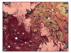 “MEET ME IN THE GARDEN OF MY MIND” (Color) 18in x 24in Limited Edition Print