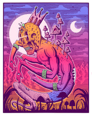 “THE DUALITY GENIE” (COLORED VERSION) 11in x 14in LIMITED EDITION PRINT