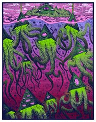 “MIGRATION OF THE AKASHIPODS” 11in x 14in LIMITED EDITION PRINT
