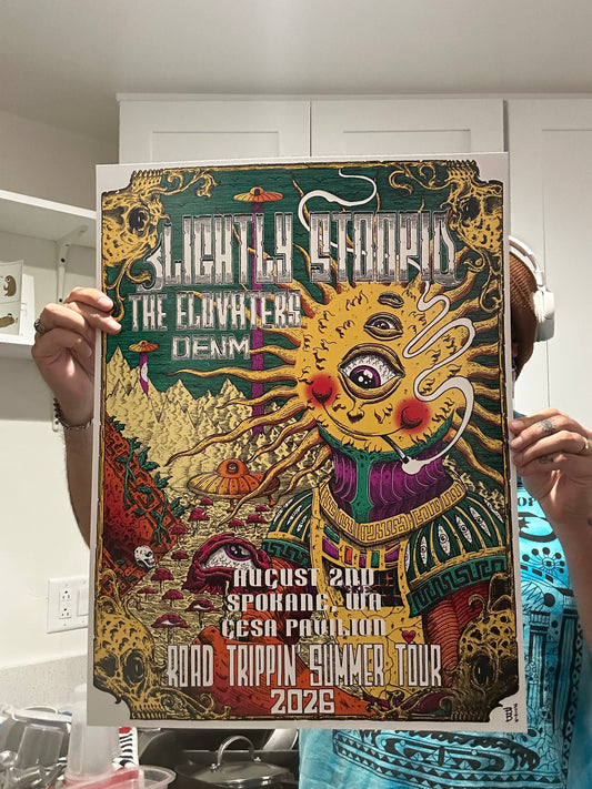 SLIGHTLY STOOPID Spokane, WA 2026 18in x 24in Limited Edition Regular Print