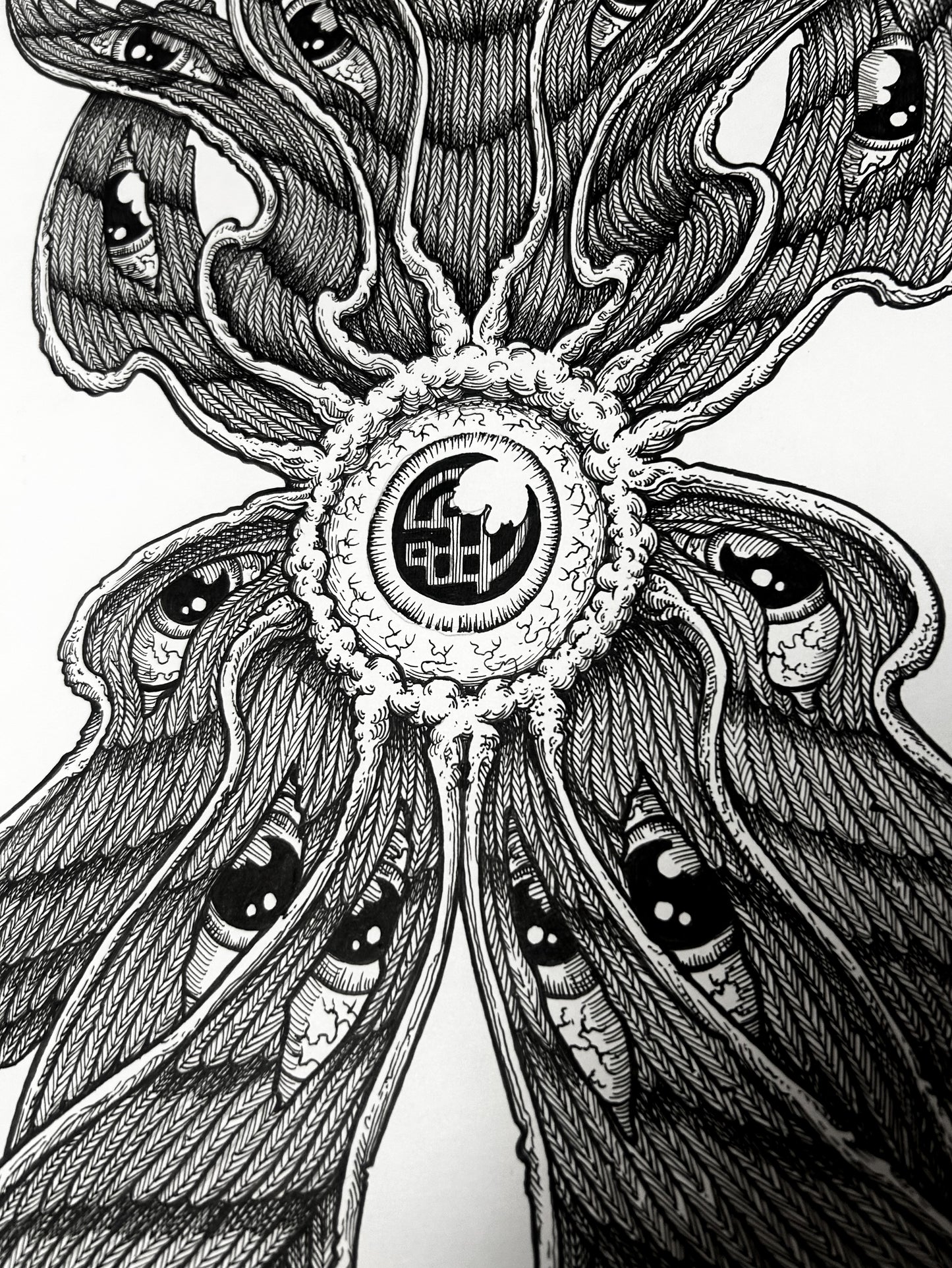 “THE WATCHER” 11in x 17in ORIGINAL