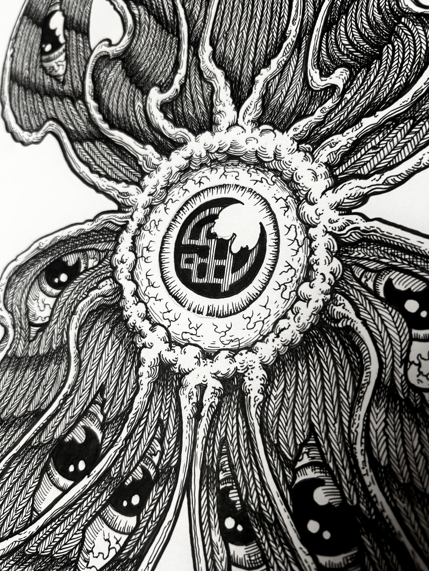 “THE WATCHER” 11in x 17in ORIGINAL