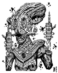 “FUCK ICE” 11in x 14in LIMITED EDITION PRINT