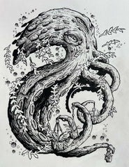 “Antheas Aquatic Awakening” 11in x 14in LIMITED EDITION PRINT
