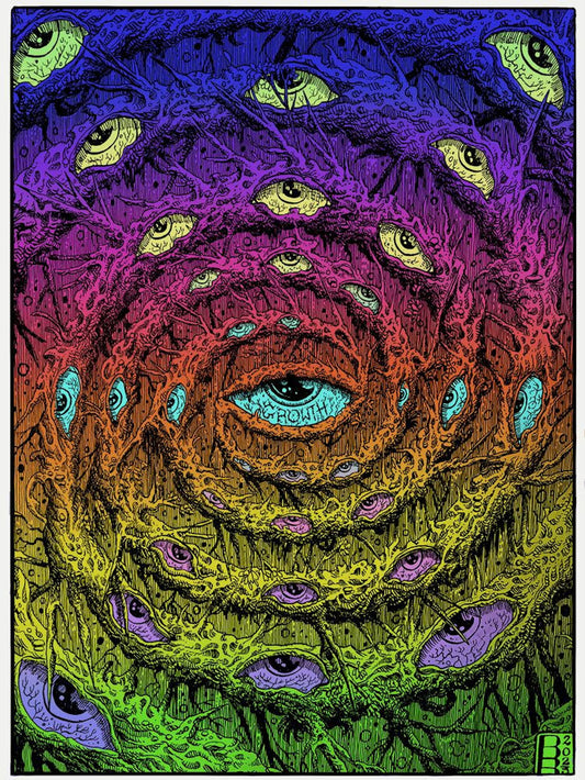 “Growth” (Colored) 12in x 16in LIMITED EDITION PRINT
