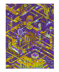 Not All Who Wander Are Lost But I Am (Rare) 18in x 24in LIMITED EDITION PRINT