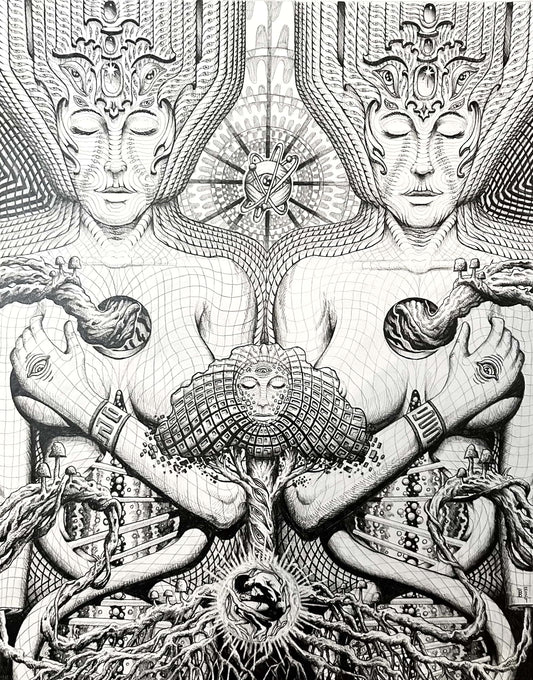 “Son of Gaia” 9in x 12in LIMITED EDITION PRINT