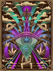 “The Celestial Toke” 12in x 16in LIMITED EDITION PRINT