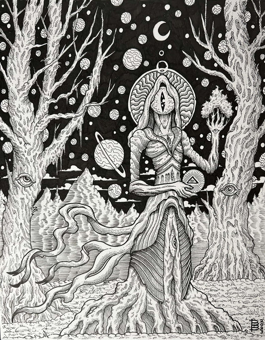 “The Earth Mother” 9in x 12in LIMITED EDITION PRINT