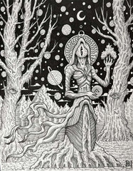 “The Earth Mother” 9in x 12in LIMITED EDITION PRINT