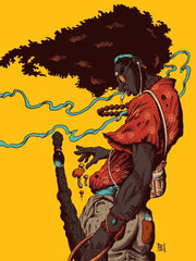 “Third Eye Samurai” 18in x 24in LIMITED EDITION PRINT
